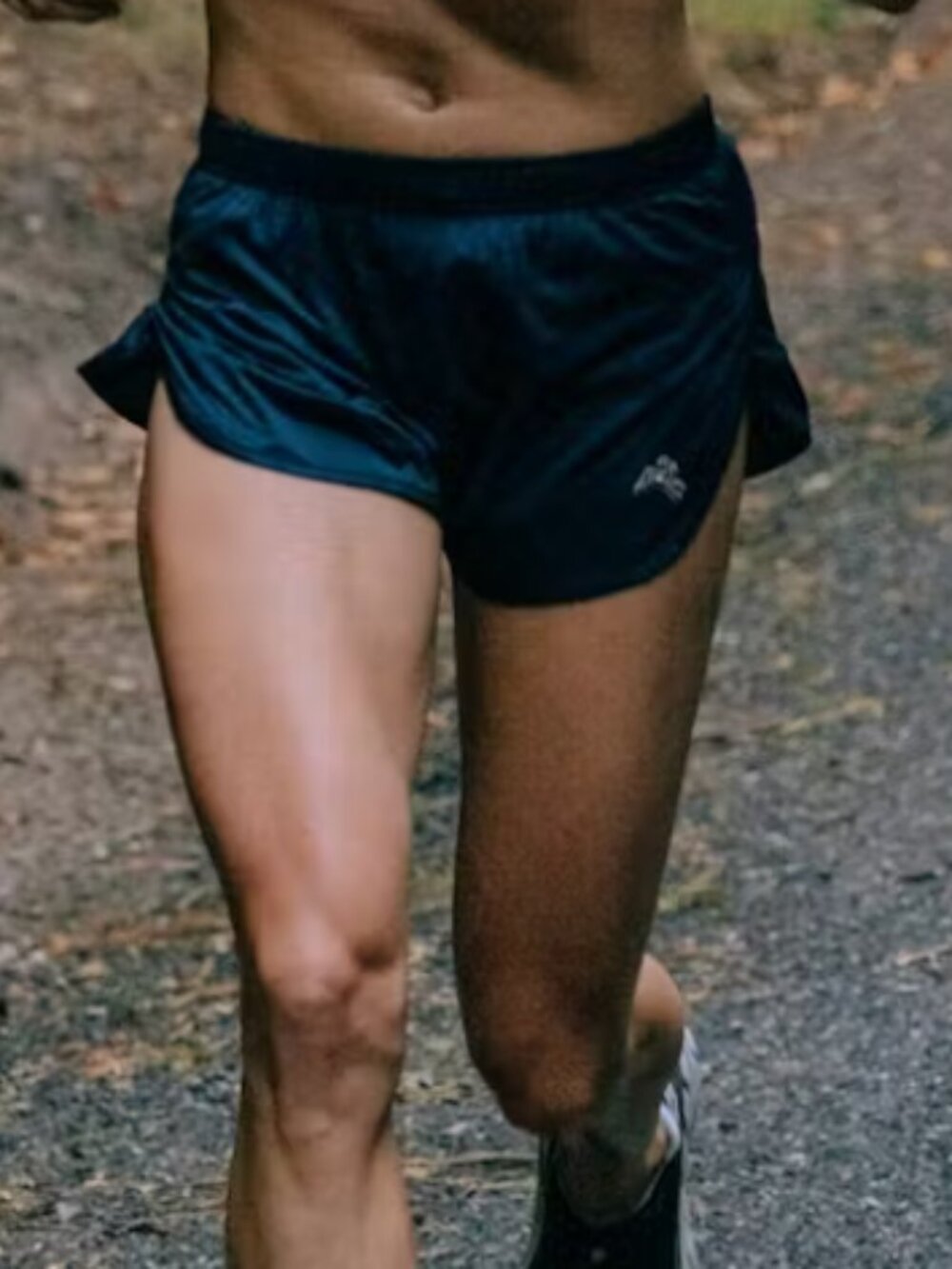 Tracksmith Women's Twilight Split Shorts - NAVY - Picture 2 of 5